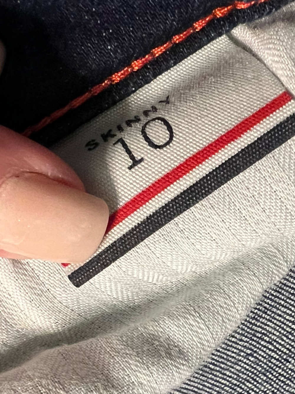 Tommy Hilfiger Woman’s Skinny Jeans Size 10 - Picture 5 of 12